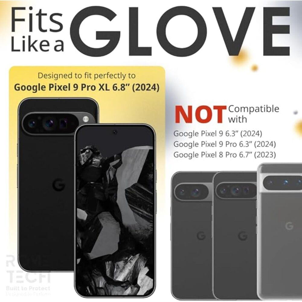 Google Pixel 9 Pro XL (2024) Case with Belt Clip Holster - Picture 6 of 7